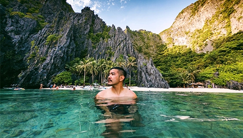 swimming